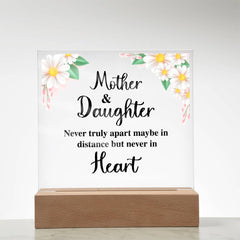 To My Daughter Distance – Acrylic Square